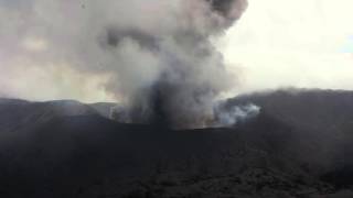 Bromo volcano  Shockwave accompanied eruption 2016  HD footage [upl. by Rento]