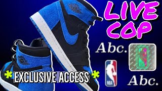 Jordan 1 Royal Reimagined l Advisary Board Crystal x NBA Live Cop [upl. by Netsrik]