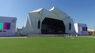 Timelapse pela nova Cidade do Rock [upl. by Rramo]