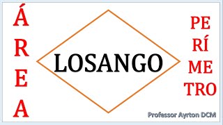 Como fazer um losango com régua e compasso [upl. by Rolan]