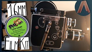 My BOLEX amp Some 500T  Pro8mm 16mm Film Kit [upl. by Eatnwahs]