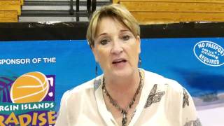 Cougar Basketball Coach June Daugherty Postgame vs Marquet [upl. by Delacourt]