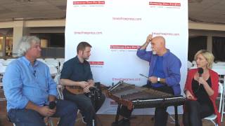 Rocking out with a hammered dulcimer at the Times Free Press [upl. by Osber]