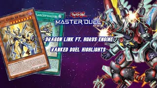 Horus Dragon Link vs SnakeEye Fire King and more Yugioh Master Duel Ranked Highlights [upl. by Artemla]