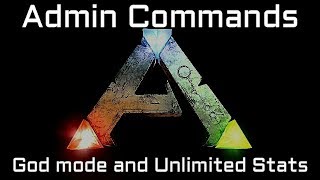 Ark Admin Commands God mode and Unlimited ammo [upl. by Ahsilek]