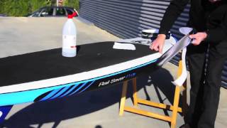 RSPro SUP rail protection installation HDsurfshopfr [upl. by Idnak9]