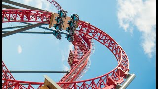 Freizeitpark Plohn Testfahrten für Achterbahn [upl. by Nino]