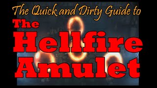 The Quick and Dirty Guide to the Hellfire Amulet and Uber Bosses  Diablo 3 RoS 2 1 [upl. by Annabella]