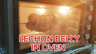 Lechon belly in oven my familys request [upl. by Anneres758]