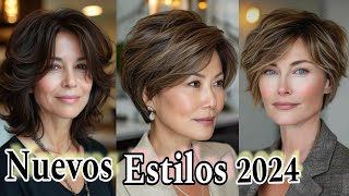 ✂️CABELLO DE MODA TENDENCIAS 2024 NUEVOS Cortes FEMENINOS con ESTILO 💇‍♀️PixieBobMixieBixie [upl. by Dotti961]