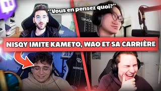 NISQY IMITE KAMETO WAO ET SA CARRIERE  Best Of LoL 821 Réactions [upl. by Lashar]