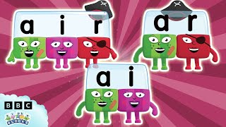 Say Hello to Letter Teams AI AR and AIR  Learn to Spell [upl. by Garate22]