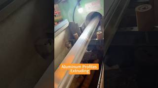 Aluminum Extrusion Profiles Manufacturing Process aluminiumprofile extruder extrusion aluminium [upl. by Selmner]