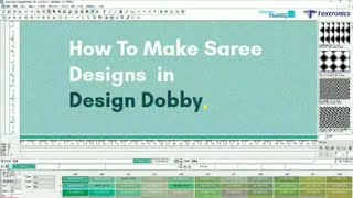 How to make dobby Saree design in dobby software [upl. by Mena458]