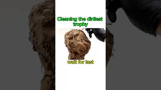 Cleaning the dirtiest trophyyoutubeshortscleaning [upl. by Herb]