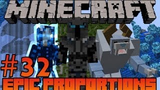 Minecraft Epic Proportions  Strange Pet in Iceika 32 Modded Minecraft Survival [upl. by Guimar]