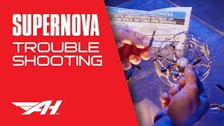 AIR HOGS  SUPERNOVA  TROUBLESHOOTING [upl. by Eesac]