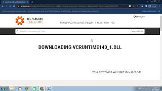 how to fix vcruntime1401dll is missing Error on windows l Cara Mengatasi Error VCRUNTIME1401DLL [upl. by Dolphin234]