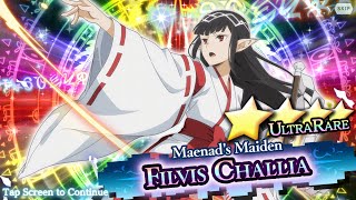 Danmachi Memoria Freese Filvis Challia Maenads Maiden Outfit Story [upl. by Durtschi]