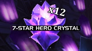 I OPENED TWELVE 7 STAR CRYSTALS [upl. by Yhtimit]