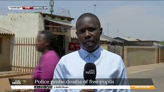 Food Poisoning I Local spaza shops in Naledi Soweto closed following deaths of five learners [upl. by Marteena]