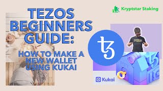 Tezos Tutorials How to open a new wallet using Kukaiwith a mnemonic passphrase [upl. by Adnilev]