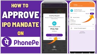 How To Approve IPO Mandate on PhonePe App  A Step by Step Guide [upl. by Amena]