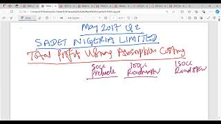 GoGetter PM 03  Absorption vs ABC vs Marginal Costing ICAN Past Question May 2017 [upl. by Pan]