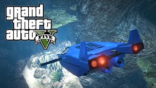 GTA 5  JE TENTE DALLER DANS LES ABYSSES AVEC LA NOUVELLE VOITURE AQUATIQUE [upl. by Manno]