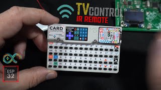 Control your TV using M5Cardputer  Universal Remote Control [upl. by Hakvir]