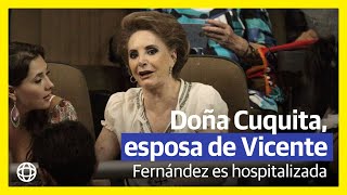 Hospitalizan de emergencia a Doña Cuquita esposa de Vicente Fernández [upl. by Drazze]