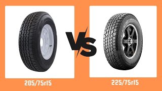 Tire Size 20575r15 vs 22575r15 [upl. by Lenahc]