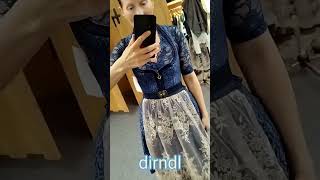 Dirndl💙 Nübler blue dream✨june 24 ⭐dirndl shopping fashion [upl. by Eiryk]