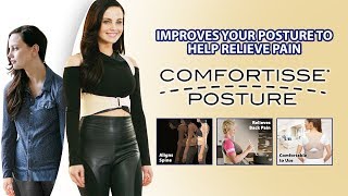 CORRECT POSTURE INSTANTLY  COMFORTISSE POSTURE [upl. by Bartel]