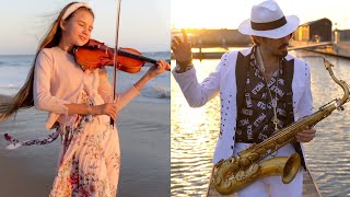 LAMBADA 2021💃🌴 Daniele Vitale amp Karolina Protsenko  Sax amp Violin [upl. by Kuth]