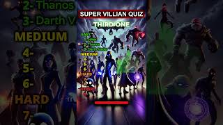 Can You Guess the Supervillains 🦹‍♂️⚡ quiz shorts [upl. by Henri864]