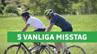 5 Misstag du INTE ska göra på Vätternrundan  Motionslopp [upl. by Aninahs567]