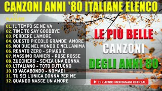 Le Più Belle Canzoni Degli Anni 80 📣 Canzoni Anni 80 Italiane Elenco 🎻 Italian Music 80s [upl. by Scrivenor777]