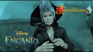 We Dont Talk About Bruno From quotEncantoquot Disney Descendants music video with stop motion [upl. by Llabmik372]