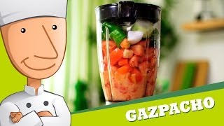 Gazpacho  Javi Recetas [upl. by Enneiviv780]