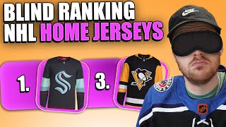 Blind Ranking NHL Home Jerseys 1 [upl. by Secnarf]