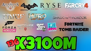 Test 13 Games For K3100MFPS1080p720p [upl. by Durkee]