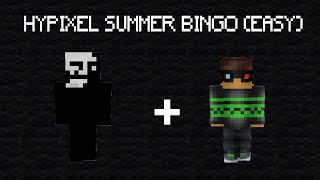 2024 Hypixel Summer Bingo  Easy Bingo with A0E [upl. by Aneej]