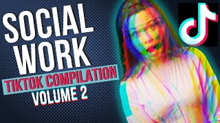 Social Work TikTok Compilation Vol 2  Reflection Boundaries Self Care  Cultural Competence [upl. by Atinra]