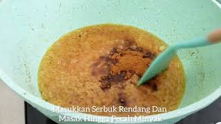 Rendang Ayam Guna Serbuk Rendang [upl. by Parshall]