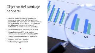 Tamizaje neonatal video [upl. by Lantz]