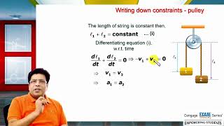 Constraint Relations Pulley Block System Part 1  B M Sharma  JEE Physics 2025 [upl. by Arahd179]