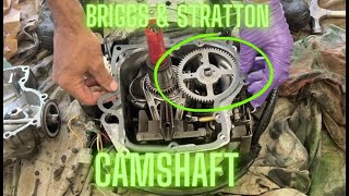 Bad Camshaft D110 John Deere Mower How to Replace amp Diagnose195hp Briggs INTEC Engine 21hp [upl. by Rawdon304]