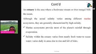 limnology and wetland management [upl. by Limaj]