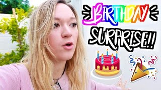 MY BIRTHDAY SURPRISE AlishaMarieVlogs [upl. by Relyuc]